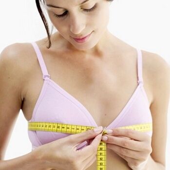 măsurarea dimensiunii sânilor înainte de mărirea acestuia